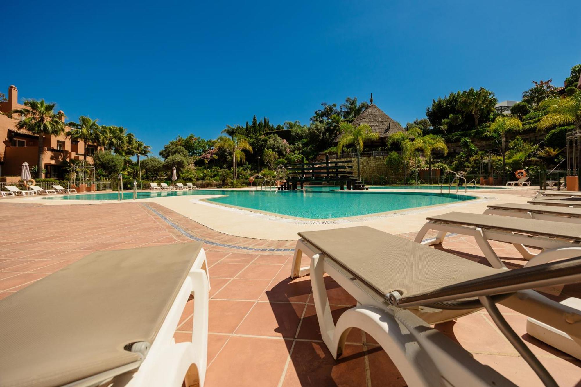 With Large Terrace, Swimming Pool And Areas, Next To Puerto Banus *